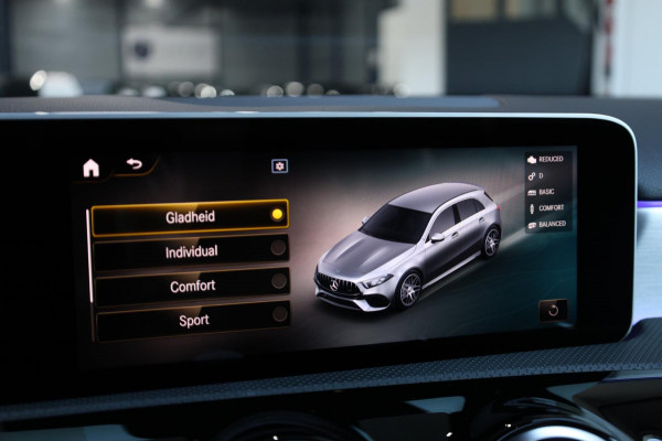 Mercedes-Benz A-Klasse AMG 45 S 4MATIC+ MATT/MULTIBEAM/VIRTUAL/SFEER/KUIP+LEER+S.VERWARMING+MEMORY/19"/ACC/ECC/12 MND GARANTIE!