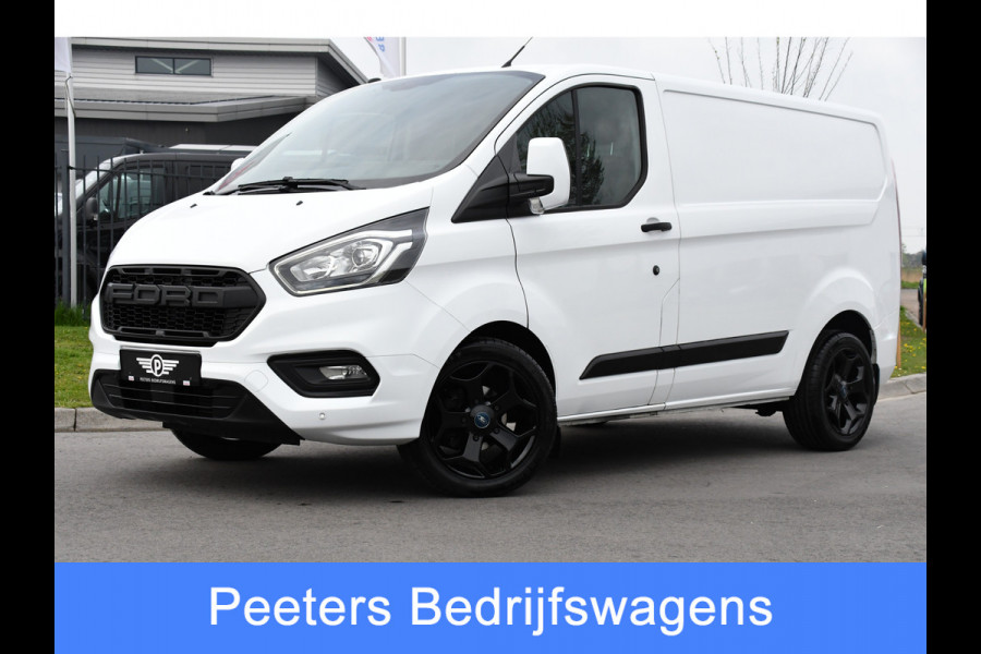 Ford Transit Custom 280 2.0 TDCI L1H1 Black & White edition Camera, Cruise, Stoelverwarming, 130PK, Automaat, Airco,  Uniek!