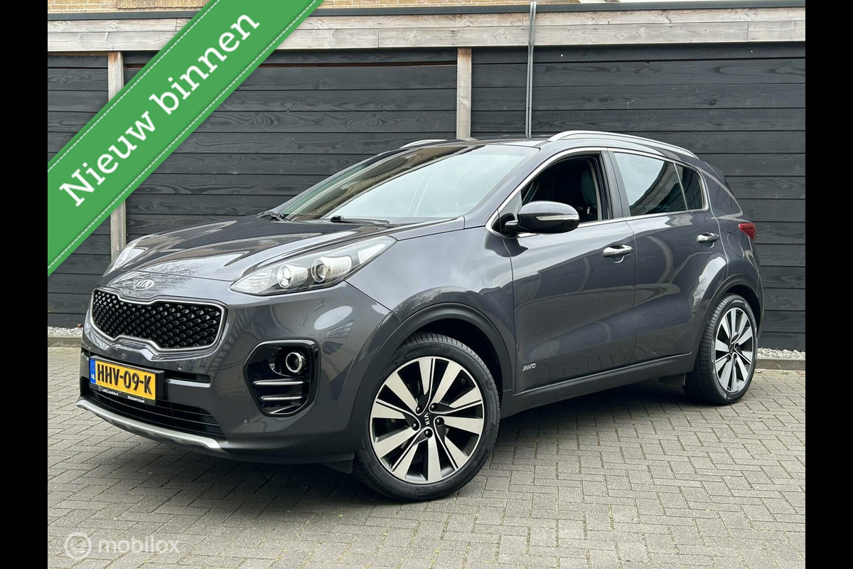 Kia Sportage 1.6 T-GDI 4WD GT-Line 1e eigenaar / afn trekhaak 1600KG! / automaat Kia Sportage 1.6 T-GDI 4WD GT-Line 1e eigenaar / afn trekhaak 1600KG! / automaat