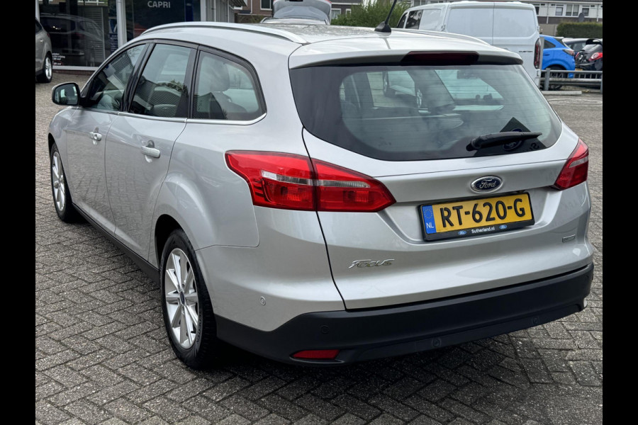 Ford FOCUS Wagon 1.0 Ecoboost Titanium 125pk Navigatie | Stoelverwarming | Achteruitrijcamera | Apple Carplay | Android auto | Voorruit verwarming |