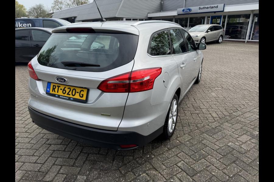 Ford FOCUS Wagon 1.0 Ecoboost Titanium 125pk Navigatie | Stoelverwarming | Achteruitrijcamera | Apple Carplay | Android auto | Voorruit verwarming |