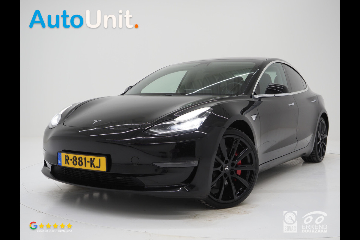 Tesla Model 3 Performance Long Range AWD | 513PK | INCL BTW | Enhanced AutoPilot | Carbon Spoiler Tesla Model 3 Performance Long Range AWD | 513PK | INCL BTW | Enhanced AutoPilot | Carbon Spoiler