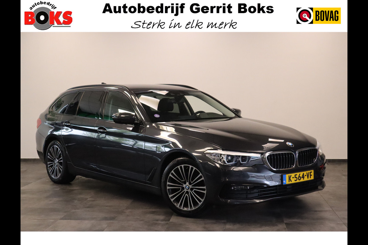 BMW 5 Serie Touring 520i High Executive Navigatie CruiseControl 18LMV Stoel / Stuur verwarming el trekhaak BMW 5 Serie Touring 520i High Executive Navigatie CruiseControl 18LMV Stoel / Stuur verwarming el trekhaak