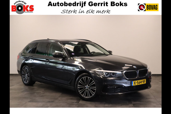 BMW 5 Serie Touring 520i High Executive Navigatie CruiseControl 18LMV Stoel / Stuur verwarming el trekhaak