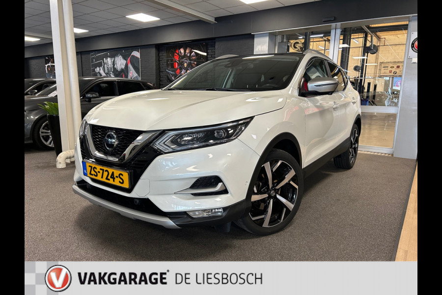 Nissan QASHQAI 1.3 DIG-T 160 Pk Tekna Automaat | panorama-dak | 360 camera | 19inch | trekhaak
