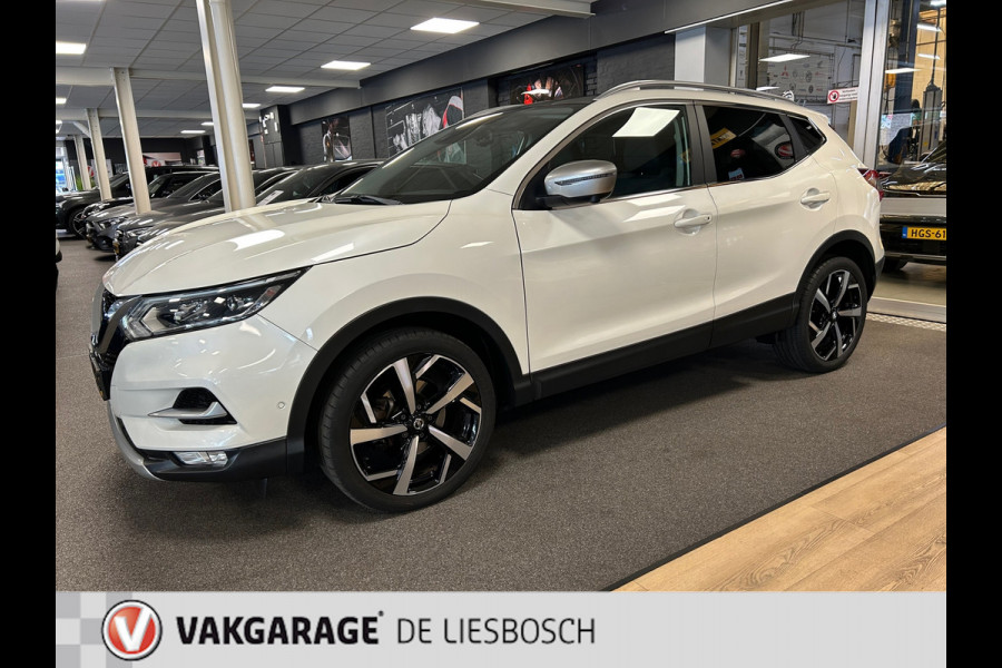 Nissan QASHQAI 1.3 DIG-T 160 Pk Tekna Automaat | panorama-dak | 360 camera | 19inch | trekhaak