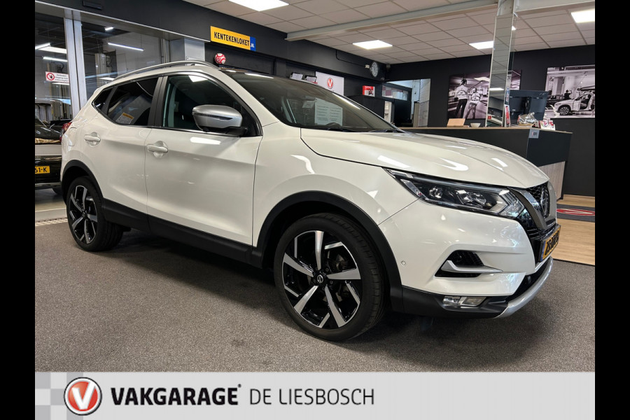 Nissan QASHQAI 1.3 DIG-T 160 Pk Tekna Automaat | panorama-dak | 360 camera | 19inch | trekhaak