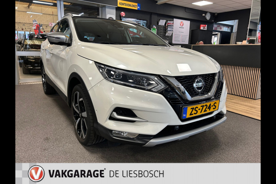 Nissan QASHQAI 1.3 DIG-T 160 Pk Tekna Automaat | panorama-dak | 360 camera | 19inch | trekhaak