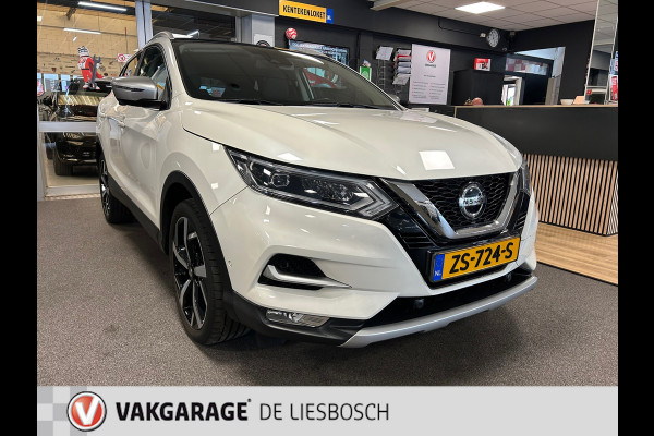 Nissan QASHQAI 1.3 DIG-T 160 Pk Tekna Automaat | panorama-dak | 360 camera | 19inch | trekhaak