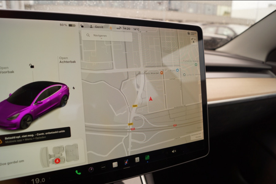 Tesla Model 3 Standard RWD Plus 60kWh -TREKHAAK-LEER-PANO-