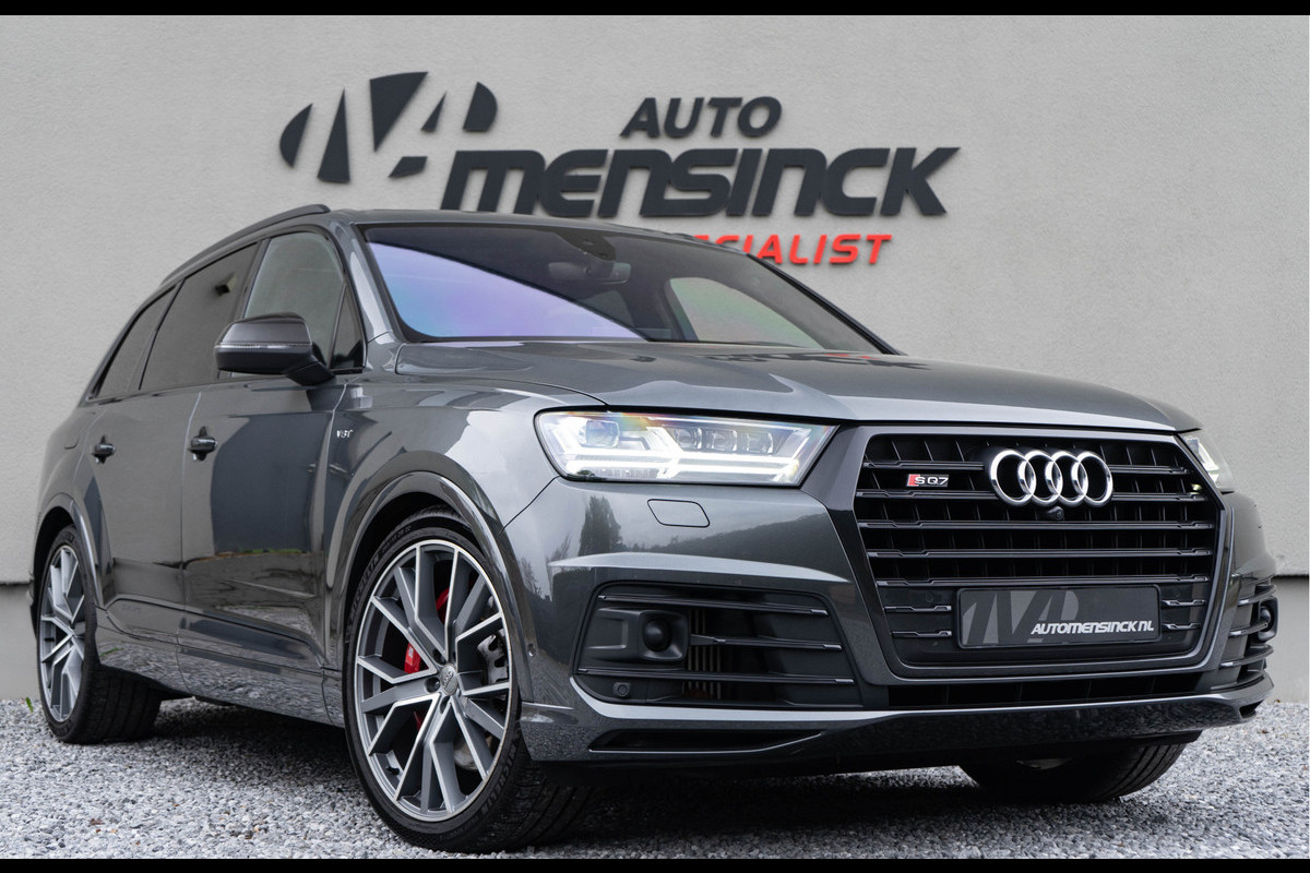 Audi SQ7 4.0 TDI Quattro 7-Pers. / Luchtvering/ Standkachel/ Virtual Cockpit/ Trekhaak/ Panoramadak/ 321kW (436PK) Audi SQ7 4.0 TDI Quattro 7-Pers. / Luchtvering/ Standkachel/ Virtual Cockpit/ Trekhaak/ Panoramadak/ 321kW (436PK)