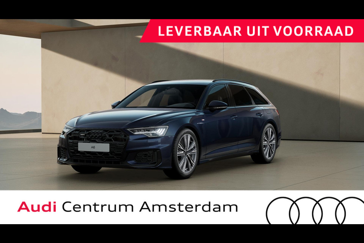 Audi A6 Avant 50 TFSI e quattro S edition Competition B&O soundsysteem, achteruitrijcamera, optiek pakket zwart plus Audi A6 Avant 50 TFSI e quattro S edition Competition B&O soundsysteem, achteruitrijcamera, optiek pakket zwart plus
