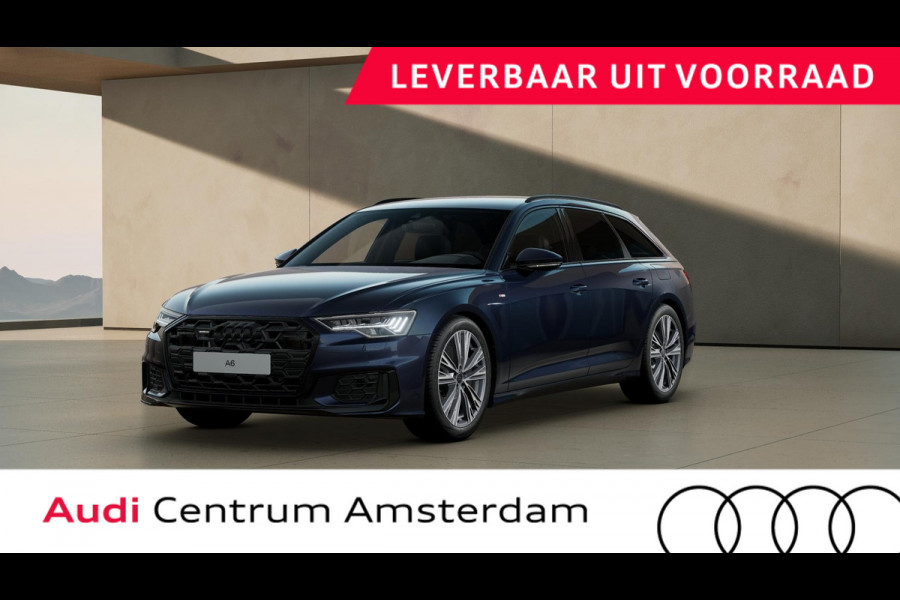 Audi A6 Avant 50 TFSI e quattro S edition Competition B&O soundsysteem, achteruitrijcamera, optiek pakket zwart plus