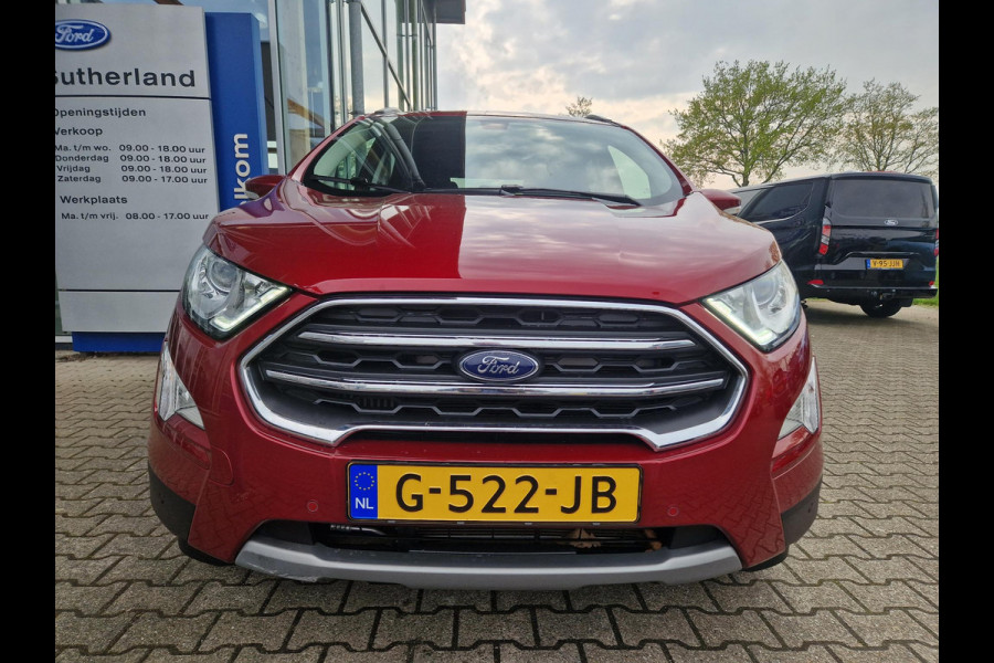 Ford EcoSport 1.0 EcoBoost Titanium Design Pack | Navigatie +B&O | Afn Trekhaak | Winterpack |1e Eigenaar