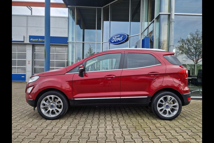 Ford EcoSport 1.0 EcoBoost Titanium Design Pack | Navigatie +B&O | Afn Trekhaak | Winterpack |1e Eigenaar