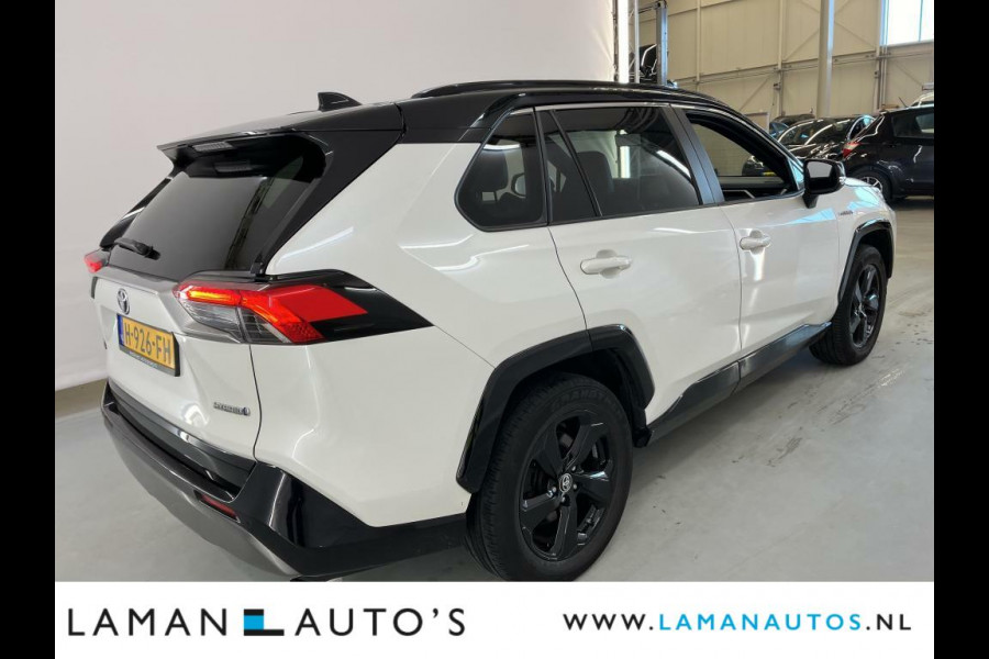 Toyota RAV4 2.5 Hybrid AWD 222pk Bi-Tone | Panoramadak Innovation Pack JBL CarPlay Halfleder ECC 18" LMV ACC 360 Camera BSM | Hybrid Voorsch