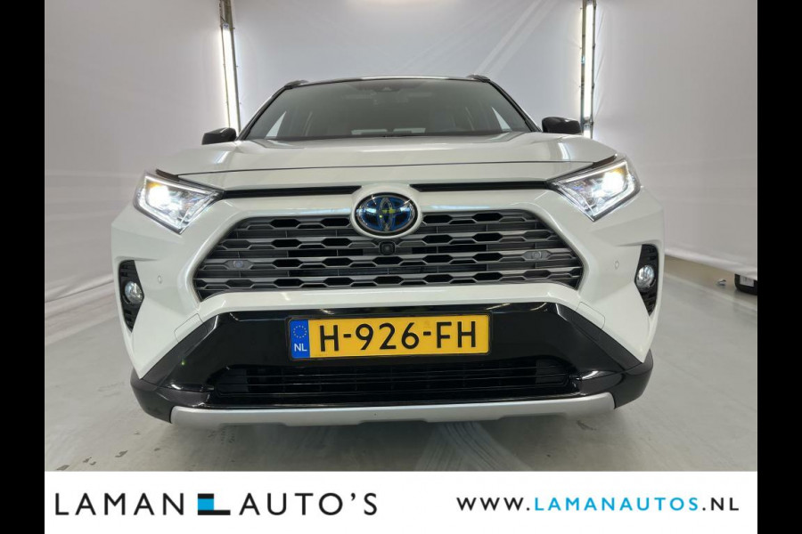 Toyota RAV4 2.5 Hybrid AWD 222pk Bi-Tone | Panoramadak Innovation Pack JBL CarPlay Halfleder ECC 18" LMV ACC 360 Camera BSM | Hybrid Voorsch