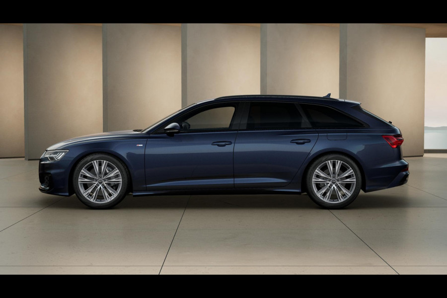Audi A6 Avant 50 TFSI e quattro S edition Competition B&O soundsysteem, achteruitrijcamera, optiek pakket zwart plus