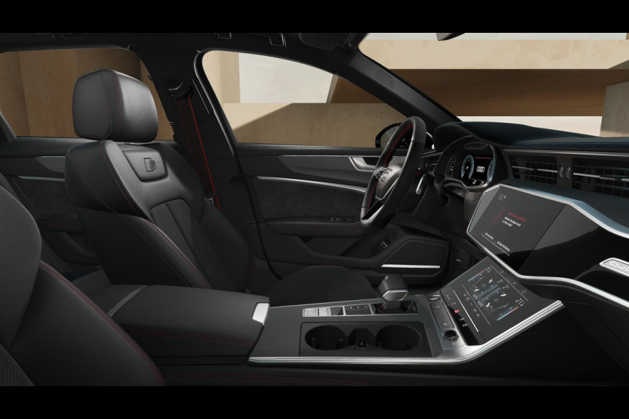 Audi A6 Avant 50 TFSI e quattro S edition Competition panoramadak, comfortsleutel, B&O soundsysteem, leder interieur