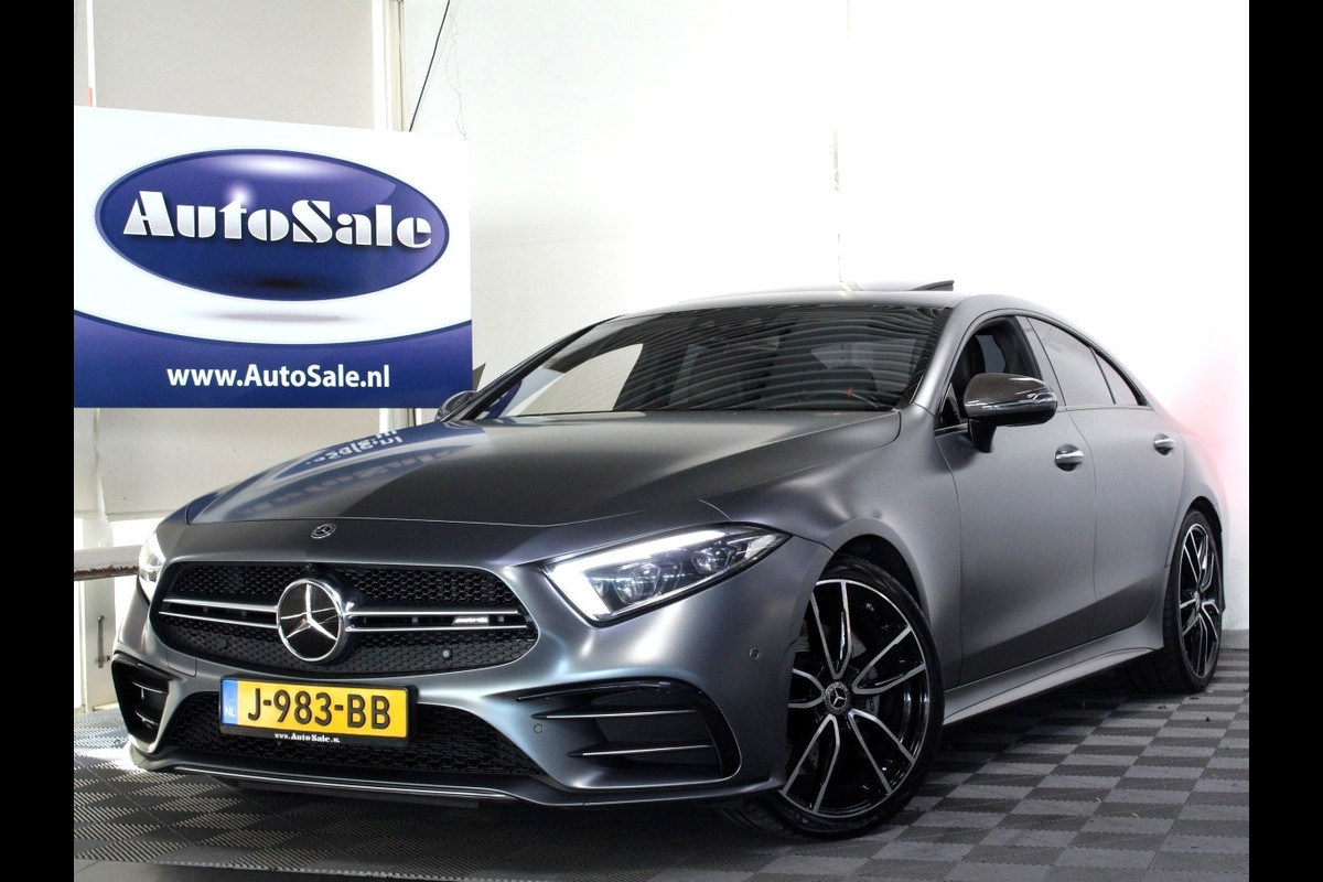 Mercedes-Benz CLS-Klasse AMG 53 4MATIC+ 436pk PANO CARPLAY '18 Mercedes-Benz CLS-Klasse AMG 53 4MATIC+ 436pk PANO CARPLAY '18