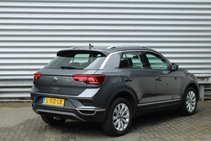 Volkswagen T-Roc 1.5 TSI 150pk Sport DSG7 NL-Auto NAP 43.290km Clima Cruise Navi Carplay Camera 17"LMV Afn. Trekhaak 1500kg