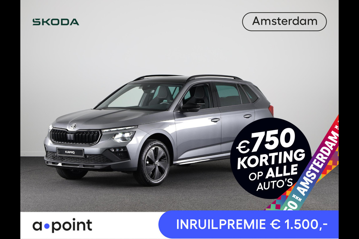 Škoda Kamiq Monte Carlo 1.0 TSI 85 kW / 115 PK SUV 6 versn. Ha Škoda Kamiq Monte Carlo 1.0 TSI 115 pk 6 versn. Hand | Winter pakket Škoda Kamiq Monte Carlo 1.0 TSI 85 kW / 115 PK SUV 6 versn. Ha Škoda Kamiq Monte Carlo 1.0 TSI 115 pk 6 versn. Hand | Winter pakket