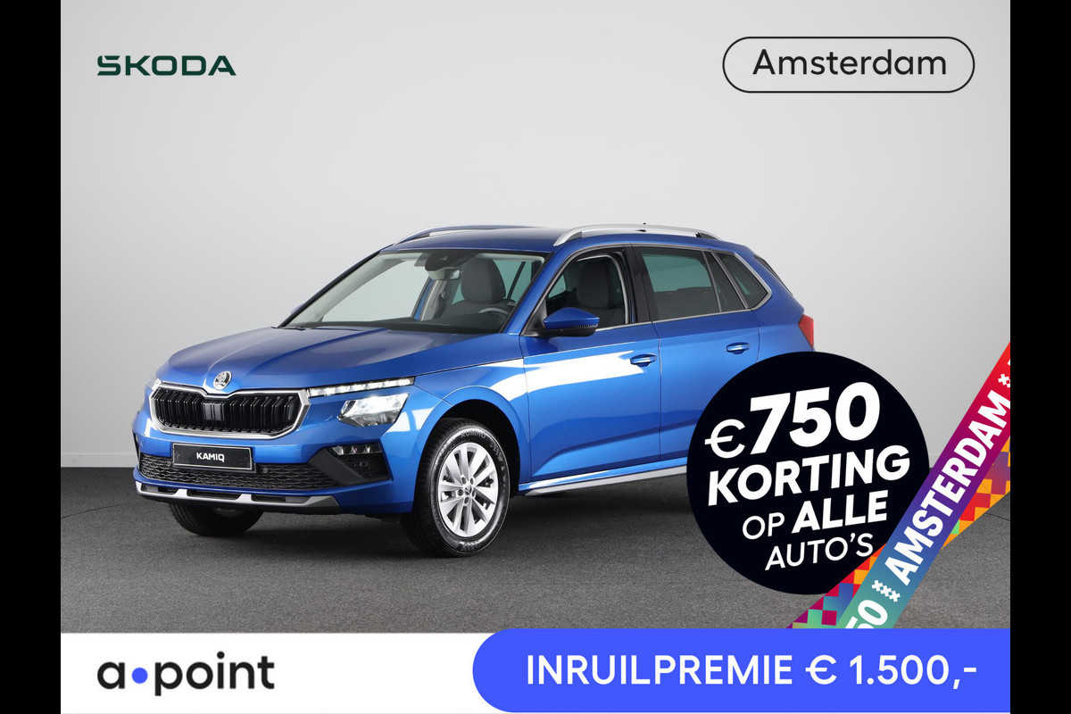 Škoda Kamiq Business Edition 1.0 TSI 115 pk 6 versn. Hand | Stoelverwarming | Achteruitrijcamera |Apple CarPlay | Android Auto Škoda Kamiq Business Edition 1.0 TSI 115 pk 6 versn. Hand | Stoelverwarming | Achteruitrijcamera |Apple CarPlay | Android Auto