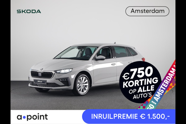 Škoda SCALA Selection 1.0 TSI 115 pk 6 versn. Hand | 17 inch | Apple Carplay | Climate Control | Cruise Control | Emotion pakket | Private lease deze auto al vanaf 590,- euro