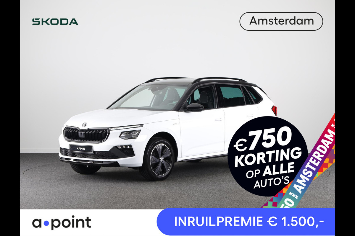 Škoda Kamiq Monte Carlo 1.0 TSI 115 pk 6 versn. Hand | Winter pakket Škoda Kamiq Monte Carlo 1.0 TSI 115 pk 6 versn. Hand | Winter pakket