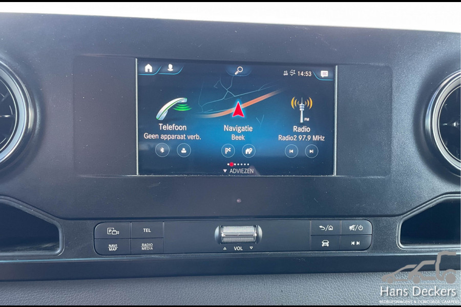 Mercedes-Benz Sprinter 316 L2 H1 Automaat Trekhaak Airco 2800 kg Trekhaak Inrichting 163pk Camera Navi Leder BPM Vrij