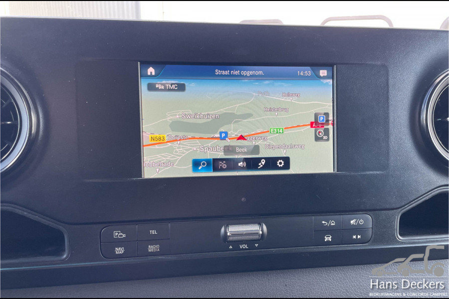Mercedes-Benz Sprinter 316 L2 H1 Automaat Trekhaak Airco 2800 kg Trekhaak Inrichting 163pk Camera Navi Leder BPM Vrij