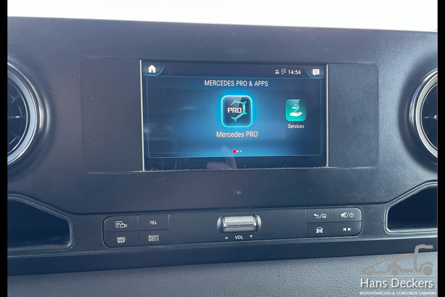 Mercedes-Benz Sprinter 316 L2 H1 Automaat Trekhaak Airco 2800 kg Trekhaak Inrichting 163pk Camera Navi Leder BPM Vrij