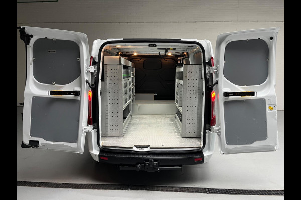 Ford Transit Custom 300 2.0 TDCI 130pk euro6 L2H1 Trend Servicewagen BOTT Inrichting, Omvormer V230, Trekhaak 2800KG RIJKLAARPRIJS