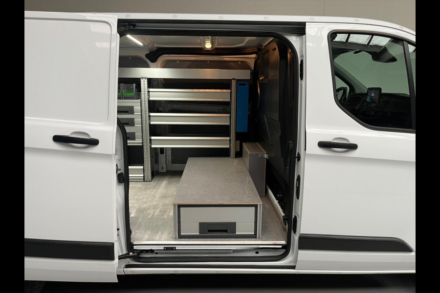Ford Transit Custom 300 2.0 TDCI 130pk euro6 L2H1 Trend Servicewagen BOTT Inrichting, Omvormer V230, Trekhaak 2800KG RIJKLAARPRIJS