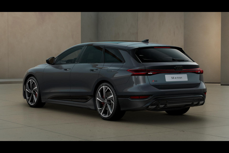 Audi A6 Avant e-tron S6 100 kWh panoramaglas dak, navigatiepakket, privacy glass, winterpakket