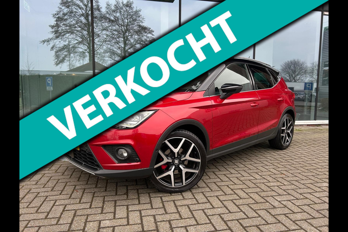 Seat Arona 1.0 TSI 116PK FR Business Intense Plus - Automaat - Trekhaak - Camera - Navi Seat Arona 1.0 TSI 116PK FR Business Intense Plus - Automaat - Trekhaak - Camera - Navi