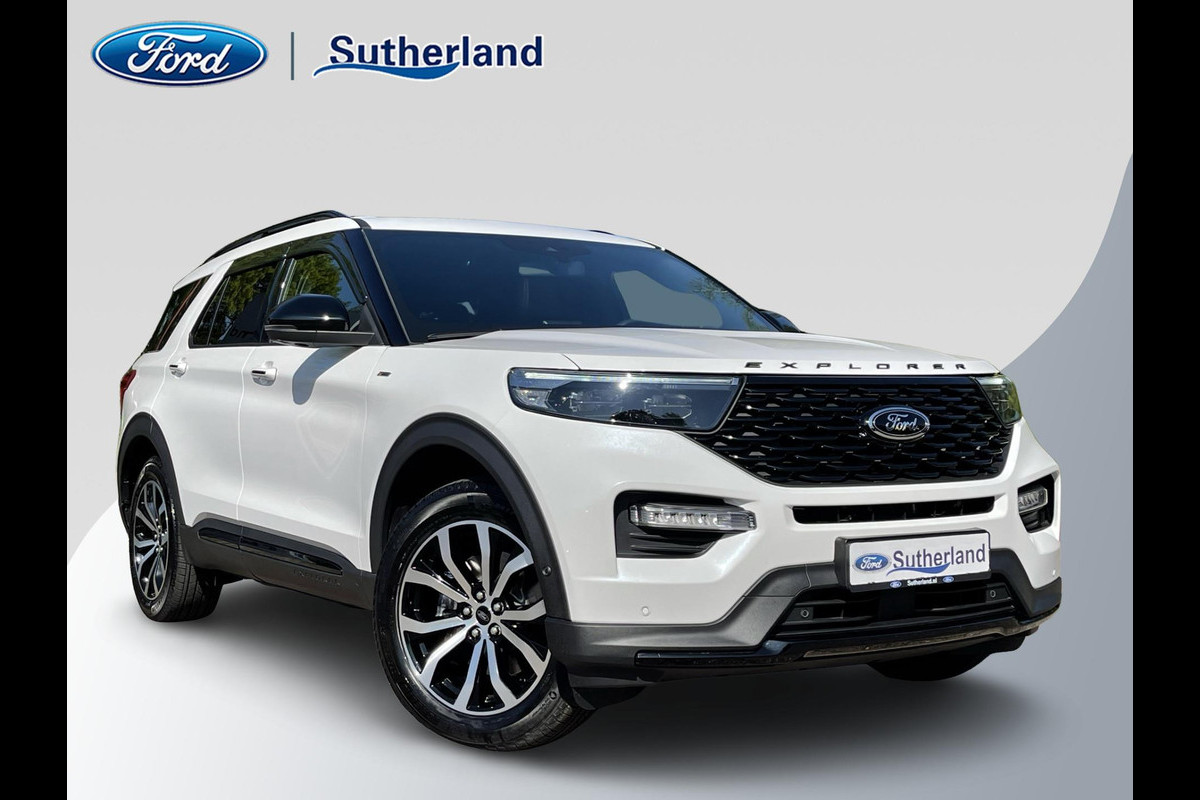 Ford Explorer 3.0 V6 EcoBoost PHEV ST-Line 457pk | Origineel NL auto | Premium metallic Star White | Afneembare trekhaak Ford Explorer 3.0 V6 EcoBoost PHEV ST-Line 457pk | Origineel NL auto | Premium metallic Star White | Afneembare trekhaak