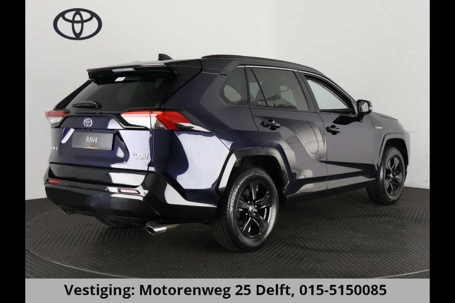 Toyota RAV4 2.5 HYBRID 4WD BUSINESS BLEULINE BI-TONE AWD. NAVI.CARPLAY.PDC.1650 KG TREKGEWICHT. GARANTIE TOT 2030!