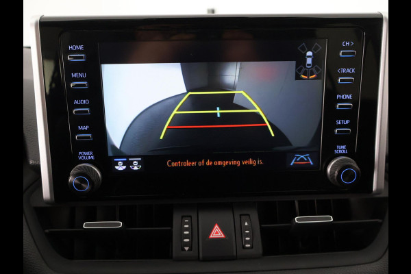 Toyota RAV4 2.5 HYBRID 4WD BUSINESS BLEULINE BI-TONE AWD. NAVI.CARPLAY.PDC.1650 KG TREKGEWICHT. GARANTIE TOT 2030!