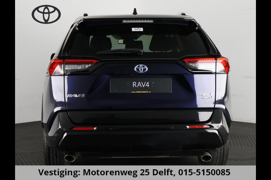 Toyota RAV4 2.5 HYBRID 4WD BUSINESS BLEULINE BI-TONE AWD. NAVI.CARPLAY.PDC.1650 KG TREKGEWICHT. GARANTIE TOT 2030!