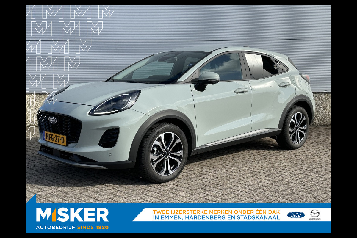 Ford Puma 1.0 EB Hybrid TITANIUM AUTOMAAT 155PK! Ford Puma 1.0 EB Hybrid TITANIUM AUTOMAAT 155PK!