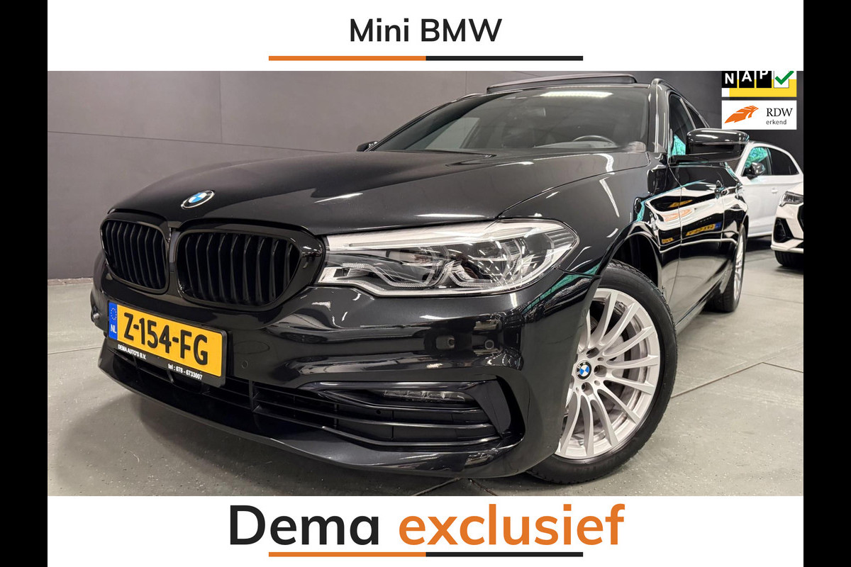 BMW 5 Serie Touring 520i High Executive PANO/LEDER/H-UP/DAB/CARPLAY/SFEERVERL/// BMW 5 Serie Touring 520i High Executive PANO/LEDER/H-UP/DAB/CARPLAY/SFEERVERL///