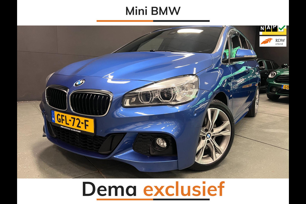 BMW 2 Serie Gran Tourer 218i M-SPORT 7P NAVI/LEDER/LED/ECC/PDC/CRUISE/// BMW 2 Serie Gran Tourer 218i M-SPORT 7P NAVI/LEDER/LED/ECC/PDC/CRUISE///