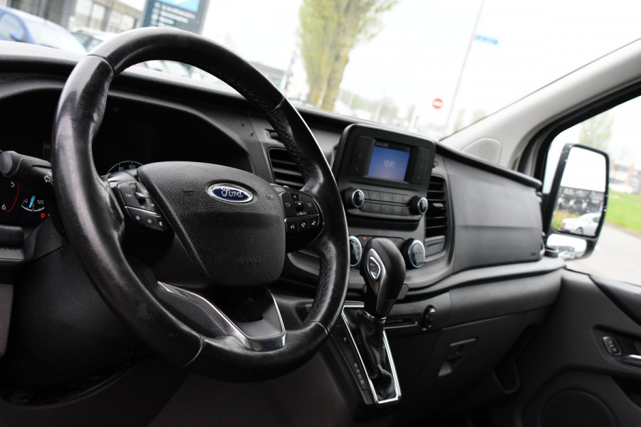 Ford Transit Custom 280 2.0 TDCI L1H1 Black & White edition Camera, Cruise, Stoelverwarming, 130PK, Automaat, Airco,  Uniek!