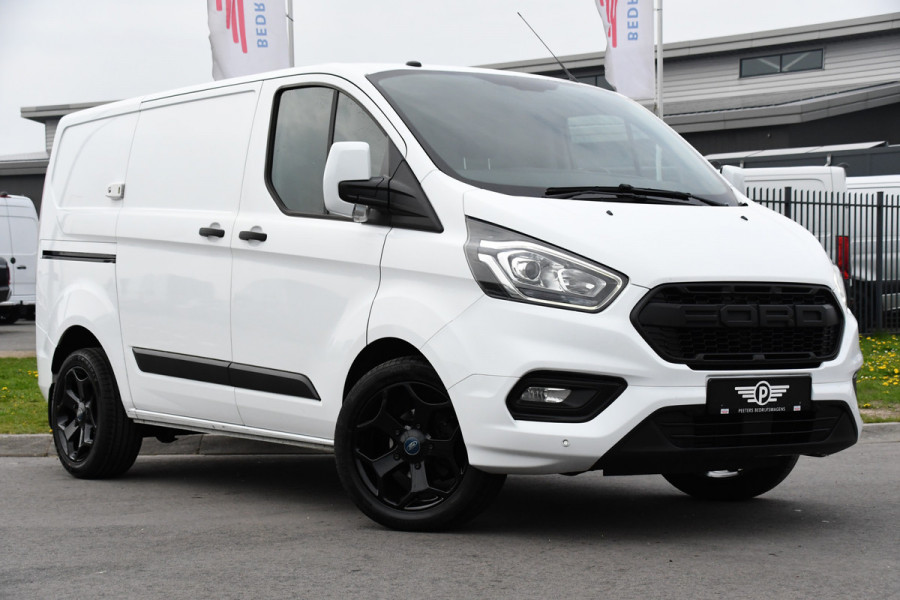 Ford Transit Custom 280 2.0 TDCI L1H1 Black & White edition Camera, Cruise, Stoelverwarming, 130PK, Automaat, Airco,  Uniek!