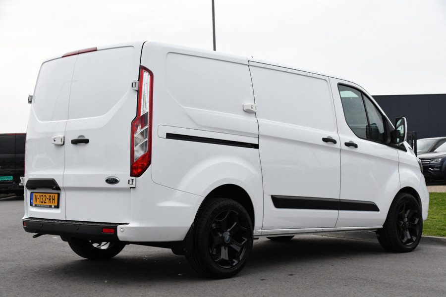 Ford Transit Custom 280 2.0 TDCI L1H1 Black & White edition Camera, Cruise, Stoelverwarming, 130PK, Automaat, Airco,  Uniek!