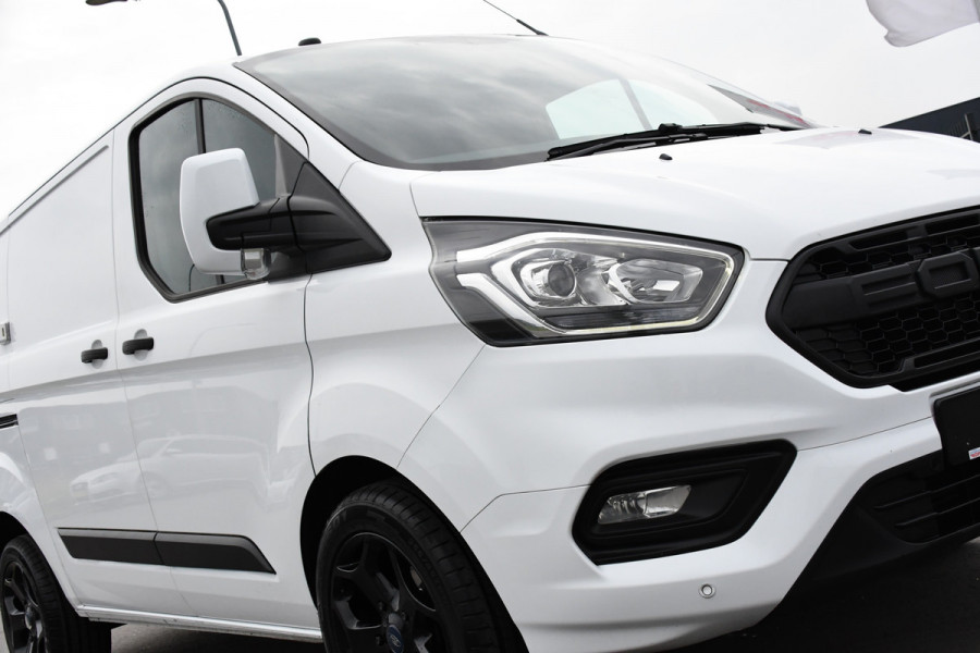 Ford Transit Custom 280 2.0 TDCI L1H1 Black & White edition Camera, Cruise, Stoelverwarming, 130PK, Automaat, Airco,  Uniek!