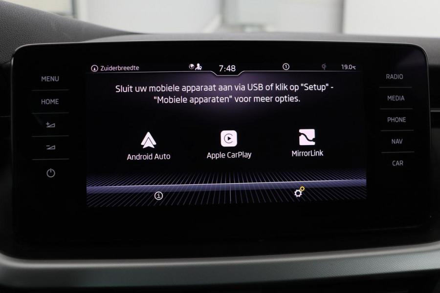 Škoda Kamiq 1.0 TSI Sport | Stoelverwarming | Virtual Cockpit | Keyless | Carplay | Climate control | Navigatie | Parkeerhulp | Full LED | DAB