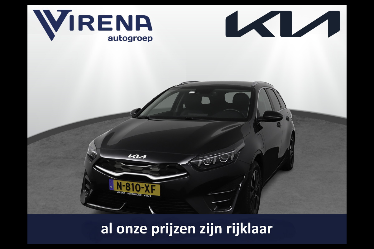 Kia Ceed Sportswagon 1.6 GDI PHEV DynamicPlusLine - Stoel/Stuurverwarming - Navigatie - Climate Control - Adaptief Cruise Control - Apple/Android Carplay - Fabrieksgarantie tot 2029 Kia Ceed Sportswagon 1.6 GDI PHEV DynamicPlusLine - Stoel/Stuurverwarming - Navigatie - Climate Control - Adaptief Cruise Control - Apple/Android Carplay - Fabrieksgarantie tot 2029