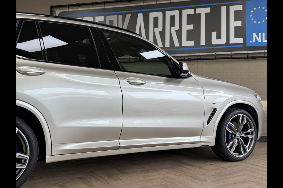 BMW X3 M40i xDrive High Executive M Sport Groot Navi | H&K | Pano | 21" | LED | HUD | Camera |